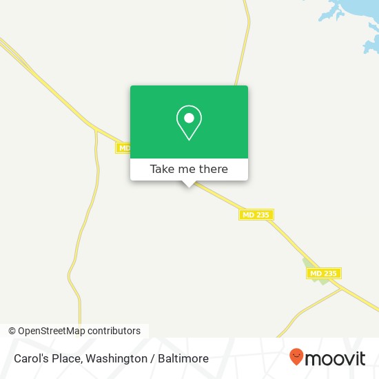 Mapa de Carol's Place, 27240 Morganza Turner Rd