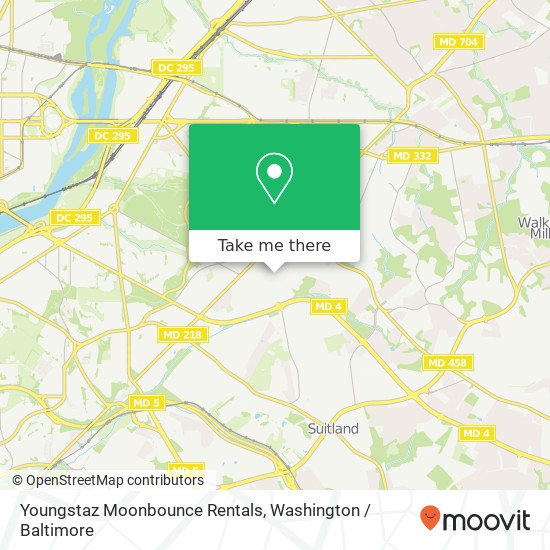 Mapa de Youngstaz Moonbounce Rentals, Torque St