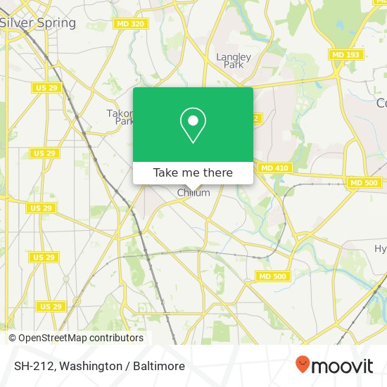 SH-212, Hyattsville, MD 20782 map