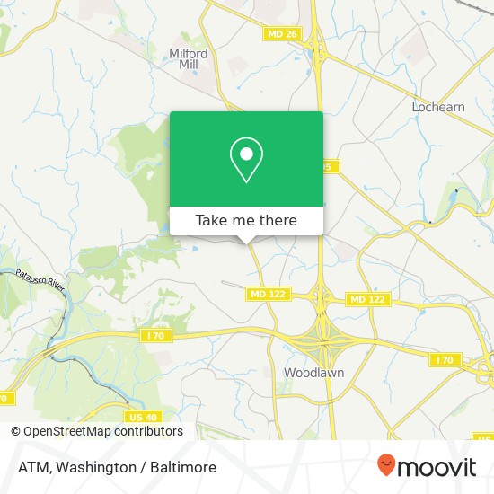 ATM, 2204 N Rolling Rd map