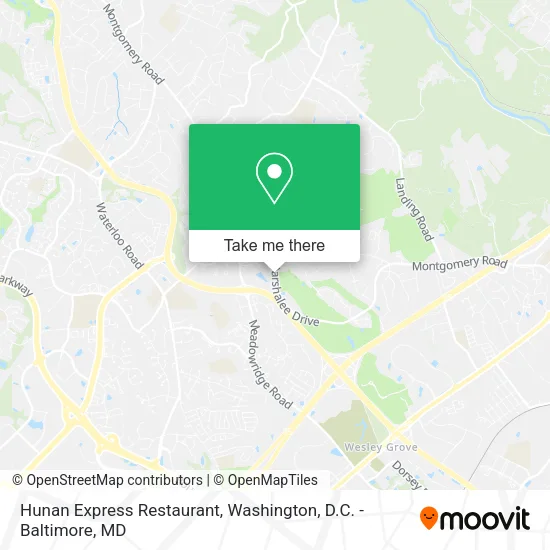 Hunan Express Restaurant map