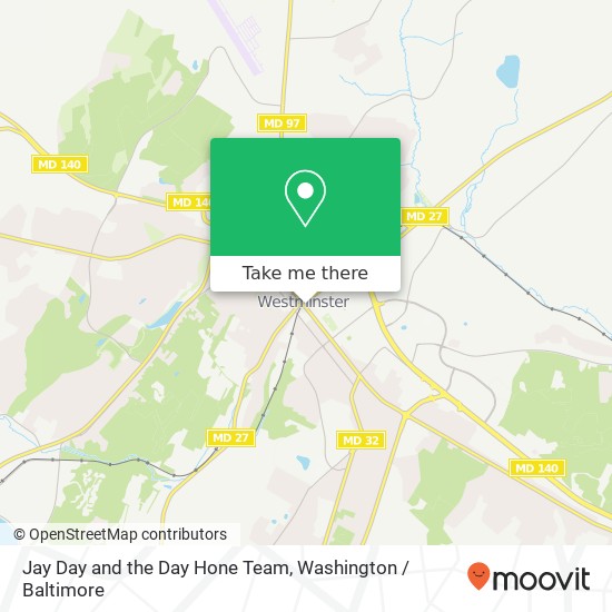 Mapa de Jay Day and the Day Hone Team, 15 E Main St