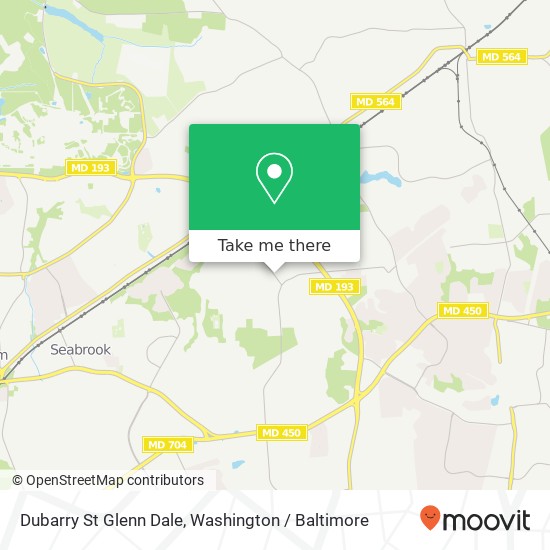 Dubarry St Glenn Dale, Glenn Dale, MD 20769 map