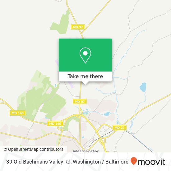 39 Old Bachmans Valley Rd, Westminster, MD 21157 map