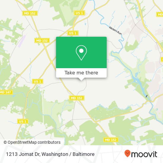 1213 Jomat Dr, Joppa, MD 21085 map