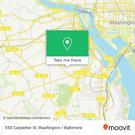 550 Carpenter St, Fort Myer, VA 22211 map