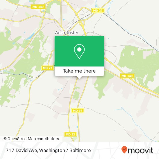 717 David Ave, Westminster, MD 21157 map