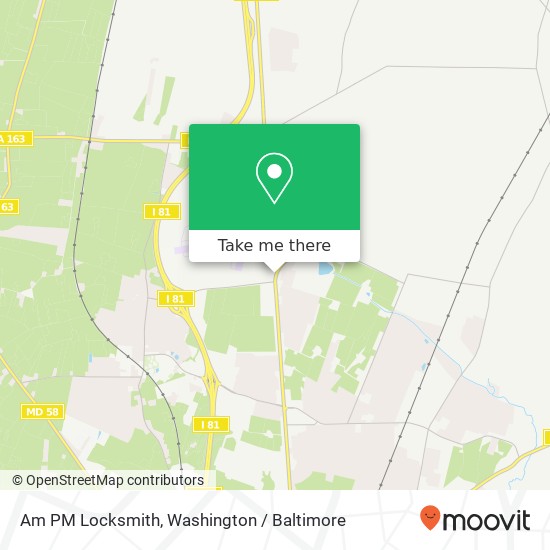 Mapa de Am PM Locksmith, 14224 Pennsylvania Ave