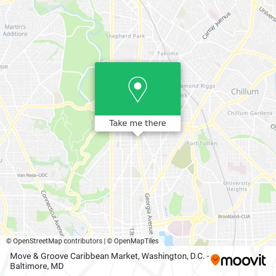 Move & Groove Caribbean Market map