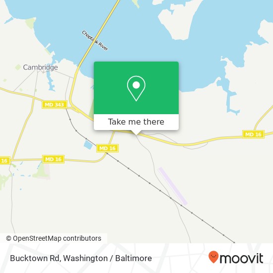 Bucktown Rd, Cambridge, MD 21613 map