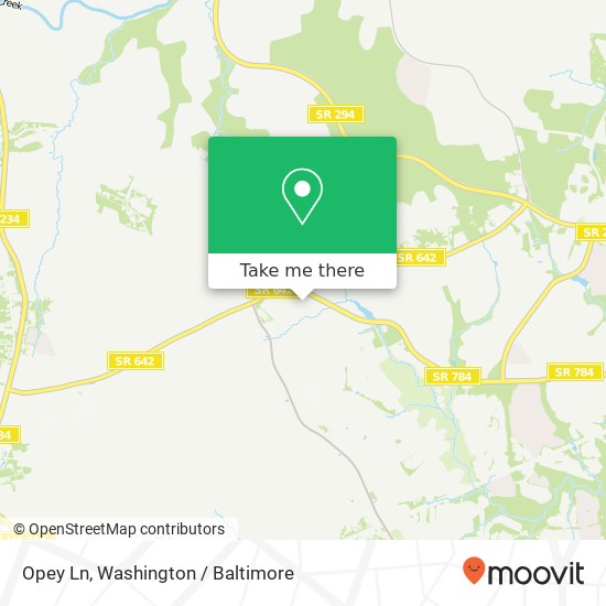 Mapa de Opey Ln, Woodbridge, VA 22193