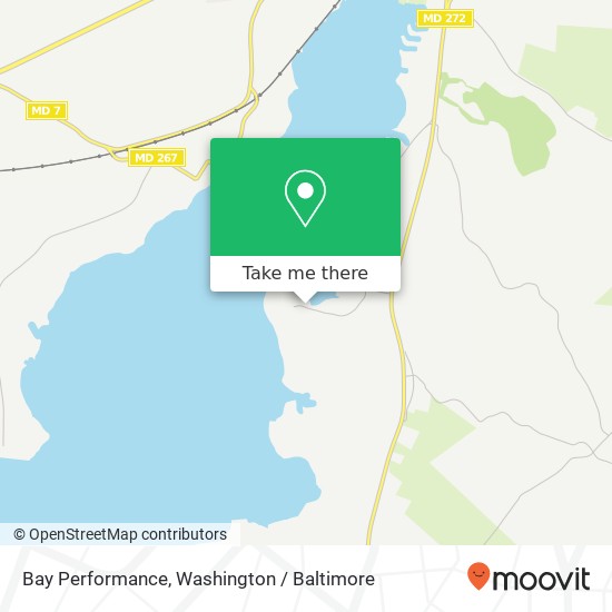 Mapa de Bay Performance, 145 Hances Point Rd