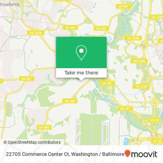 22705 Commerce Center Ct, Sterling, VA 20166 map