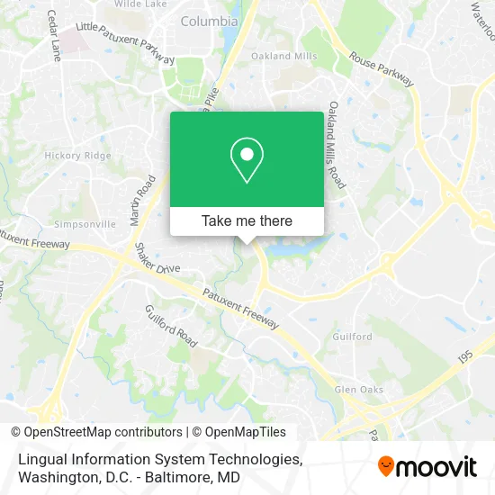 Lingual Information System Technologies map