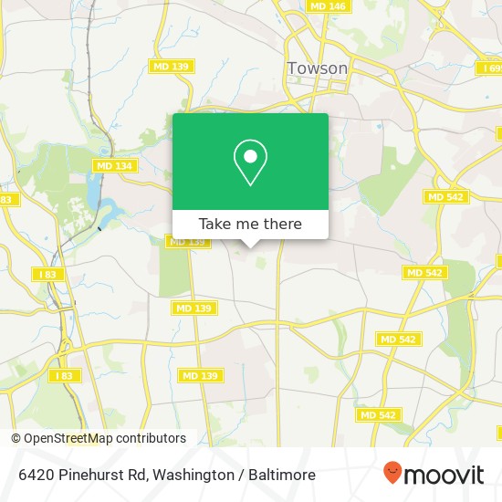 6420 Pinehurst Rd, Baltimore, MD 21212 map