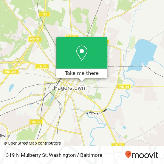 319 N Mulberry St, Hagerstown, MD 21740 map