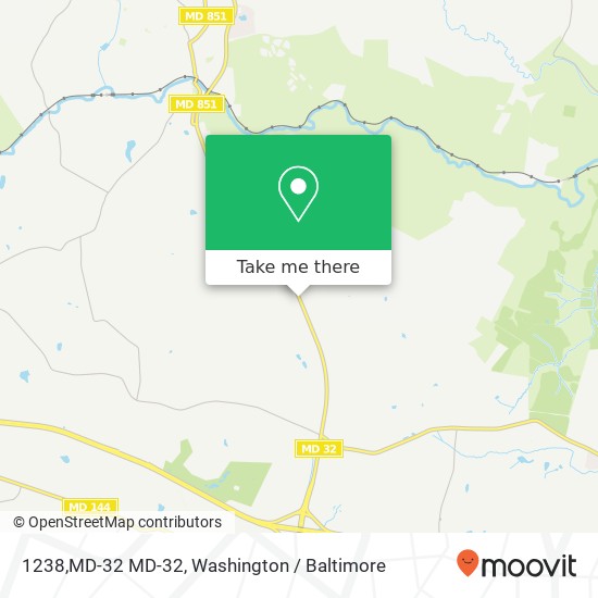 1238,MD-32 MD-32, Sykesville, MD 21784 map