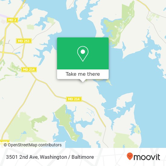 3501 2nd Ave, Edgewater, MD 21037 map