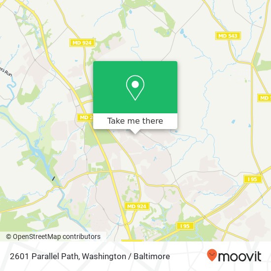 2601 Parallel Path, Abingdon, MD 21009 map