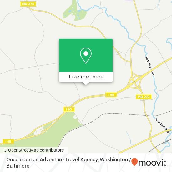 Mapa de Once upon an Adventure Travel Agency