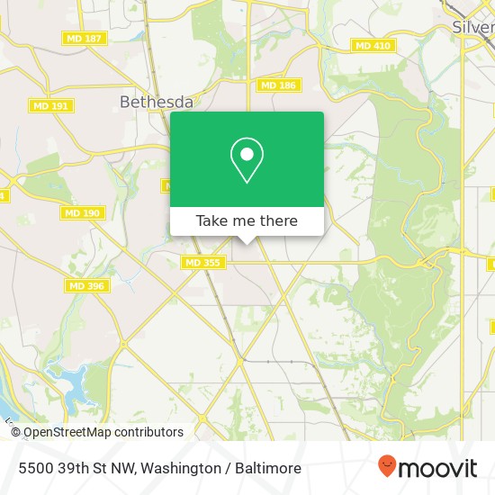 5500 39th St NW, Washington, DC 20015 map