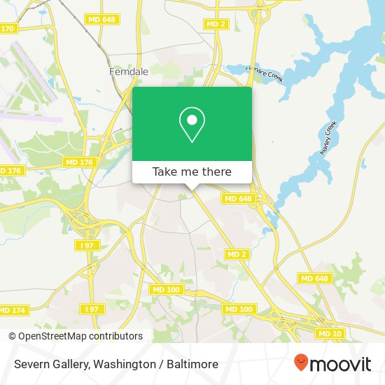 Severn Gallery map