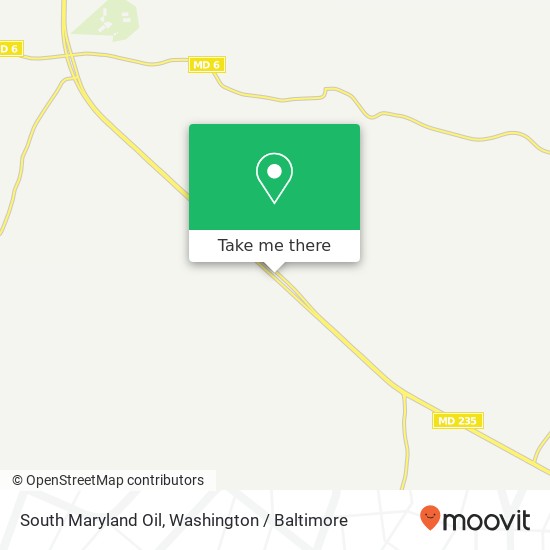 South Maryland Oil, 28230 Three Notch Rd map