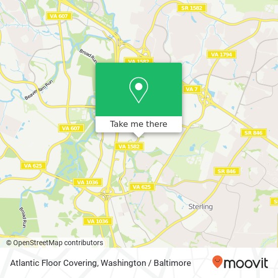 Atlantic Floor Covering, 21580 Atlantic Blvd map