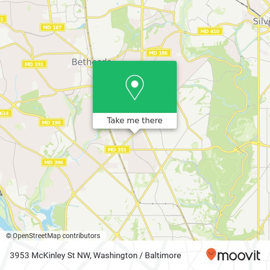 3953 McKinley St NW, Washington, DC 20015 map