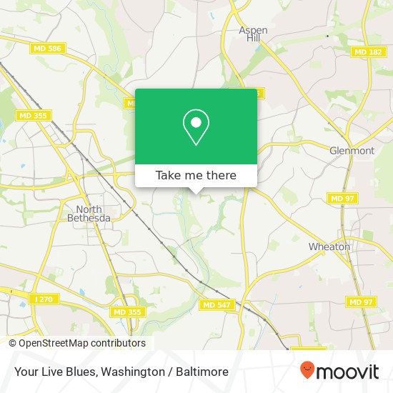 Mapa de Your Live Blues, 11808 Idlewood Rd