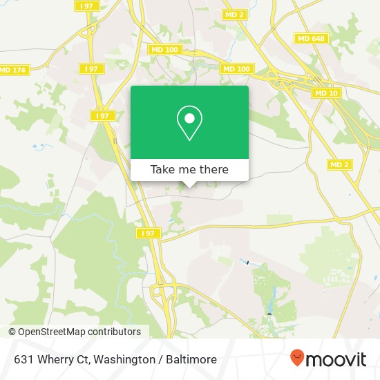 631 Wherry Ct, Millersville, MD 21108 map