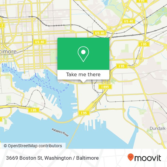 3669 Boston St, Baltimore, MD 21224 map