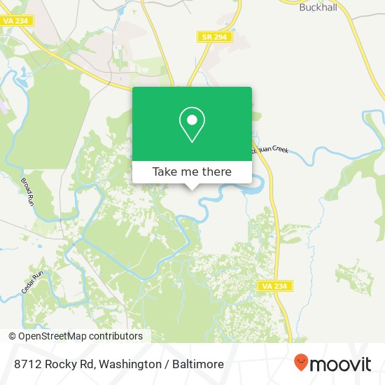 8712 Rocky Rd, Manassas, VA 20112 map