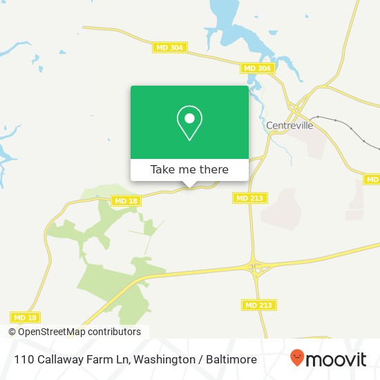 110 Callaway Farm Ln, Centreville, MD 21617 map