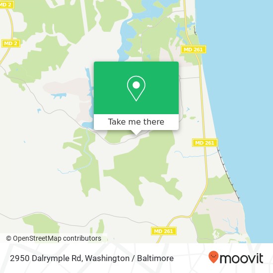 2950 Dalrymple Rd, Chesapeake Beach, MD 20732 map