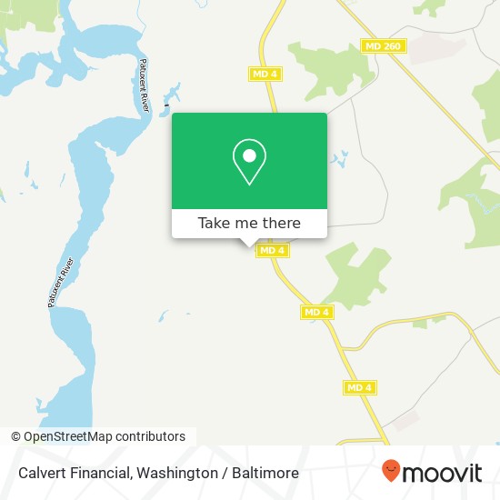 Calvert Financial, 3175 W Ward Rd map