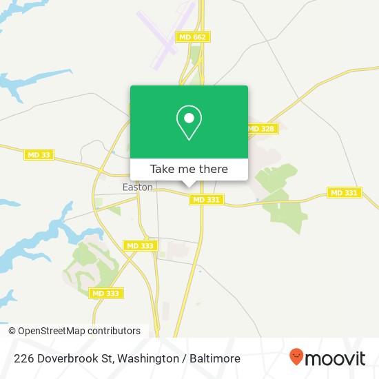 226 Doverbrook St, Easton, MD 21601 map
