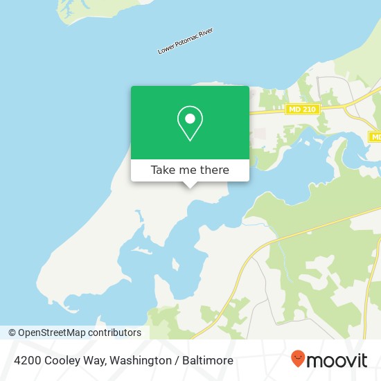 4200 Cooley Way, Indian Head, MD 20640 map