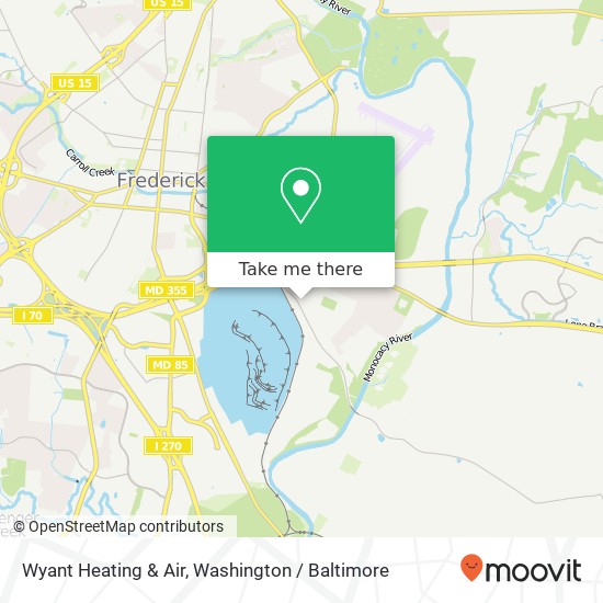 Wyant Heating & Air, 1573 Tilco Dr map
