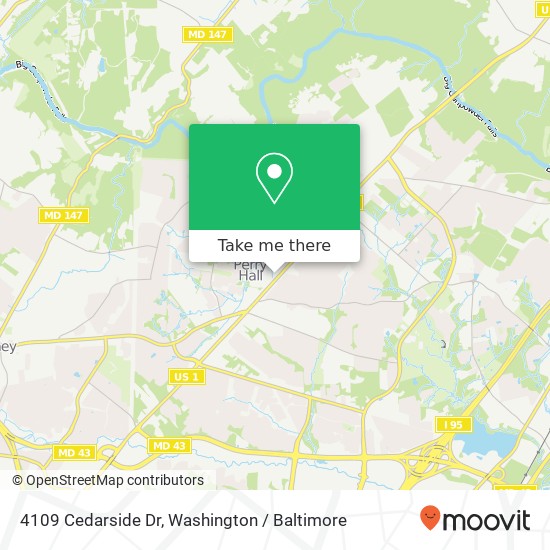 4109 Cedarside Dr, Nottingham, MD 21236 map