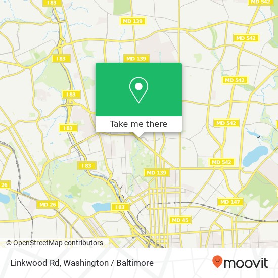 Linkwood Rd, Baltimore, MD 21210 map