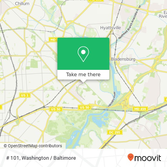 # 101, 3502 Commodore Joshua Barney Dr NE # 101, Washington, DC 20018, USA map