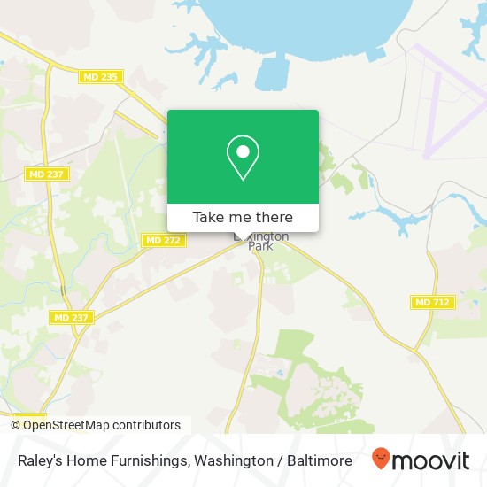 Raley's Home Furnishings, 21716 Great Mills Rd map