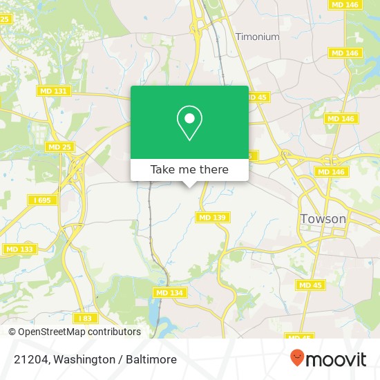 21204, Towson, MD 21204, USA map