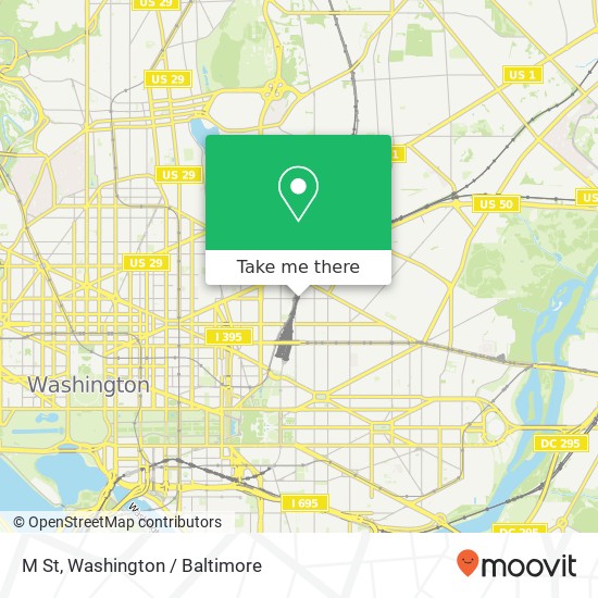 M St, Washington, DC 20002 map