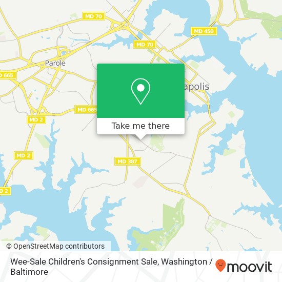 Mapa de Wee-Sale Children's Consignment Sale, 273 Hilltop Ln