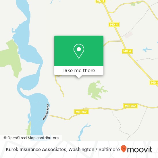 Mapa de Kurek Insurance Associates, 7410 Flint Hill Rd S