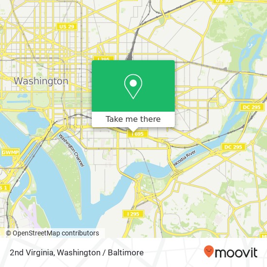 2nd Virginia, Washington, DC 20003 map