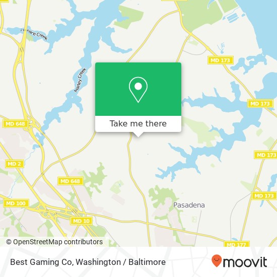 Best Gaming Co, 614 N Shore Dr map