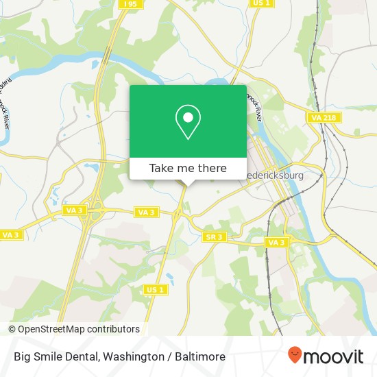 Big Smile Dental, 1417 Parcell St map